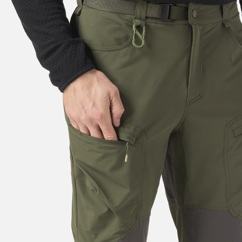 PANTALON HOMBRE WOLLASTON MOUNTAIN Q-DRY REGULAR FIT PANTS VERDE V26 - 5