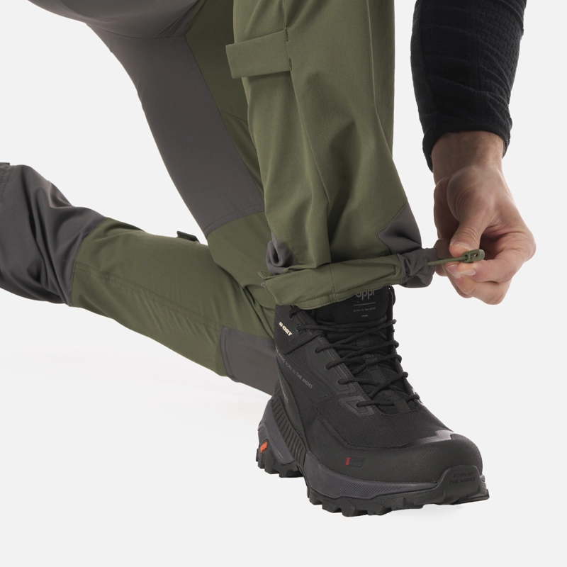 PANTALON HOMBRE WOLLASTON MOUNTAIN Q-DRY REGULAR FIT PANTS VERDE V26 - 6