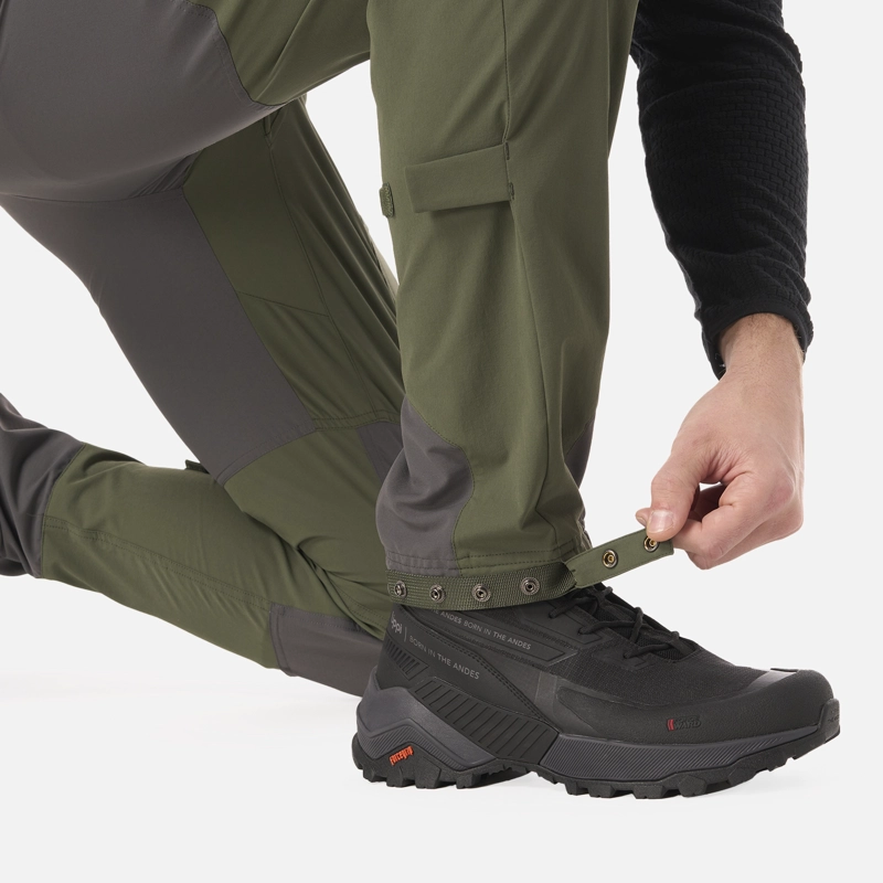 PANTALON HOMBRE WOLLASTON MOUNTAIN Q-DRY REGULAR FIT PANTS VERDE V26 - 7