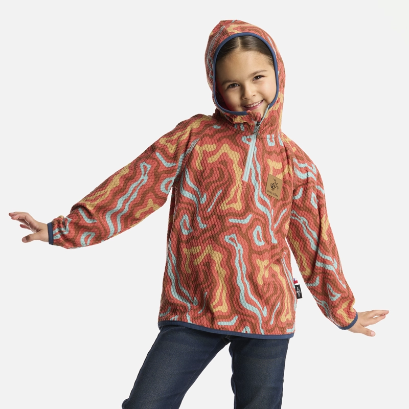 POLERON NIÑA TAINA POKI PRINT SALMON HAKA HONU V26 - 1