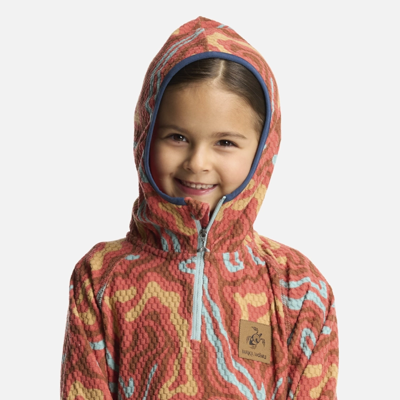 POLERON NIÑA TAINA POKI PRINT SALMON HAKA HONU V26 - 3