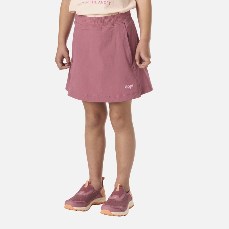 SHORT NIÑA SWEET ACTIVE SKIRT ROSA OSCURO LIPPI V26 - 2