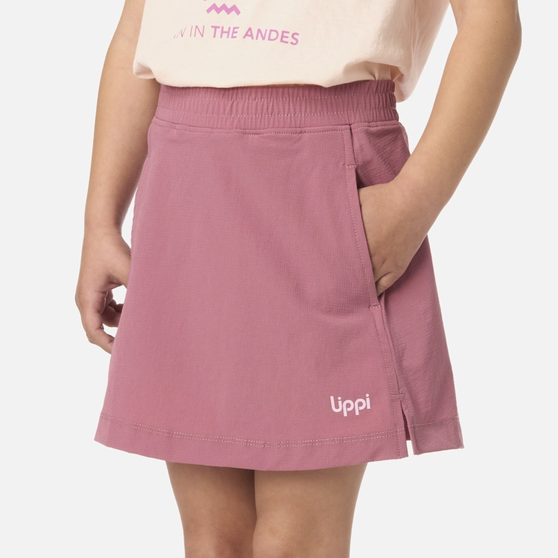 SHORT NIÑA SWEET ACTIVE SKIRT ROSA OSCURO LIPPI V26 - 4