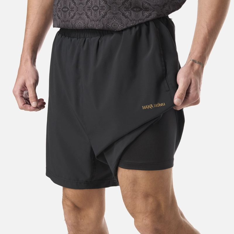 SHORT  HOMBRE CANCHERO NEGRO HAKA HONU V26 - 5