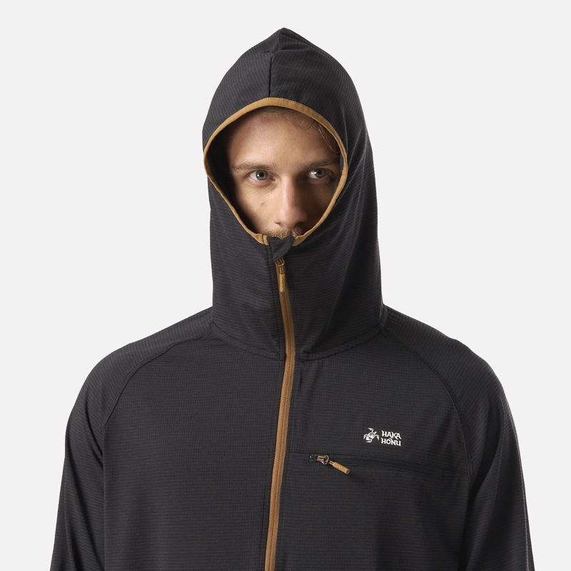 POLERON HOMBRE TAINA PRO NEGRO HAKA HONU - 4