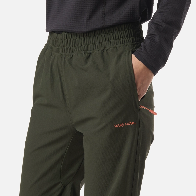 PANTALON MUJER VERSATIRO VERDE MILITAR HAKA HONU - 4