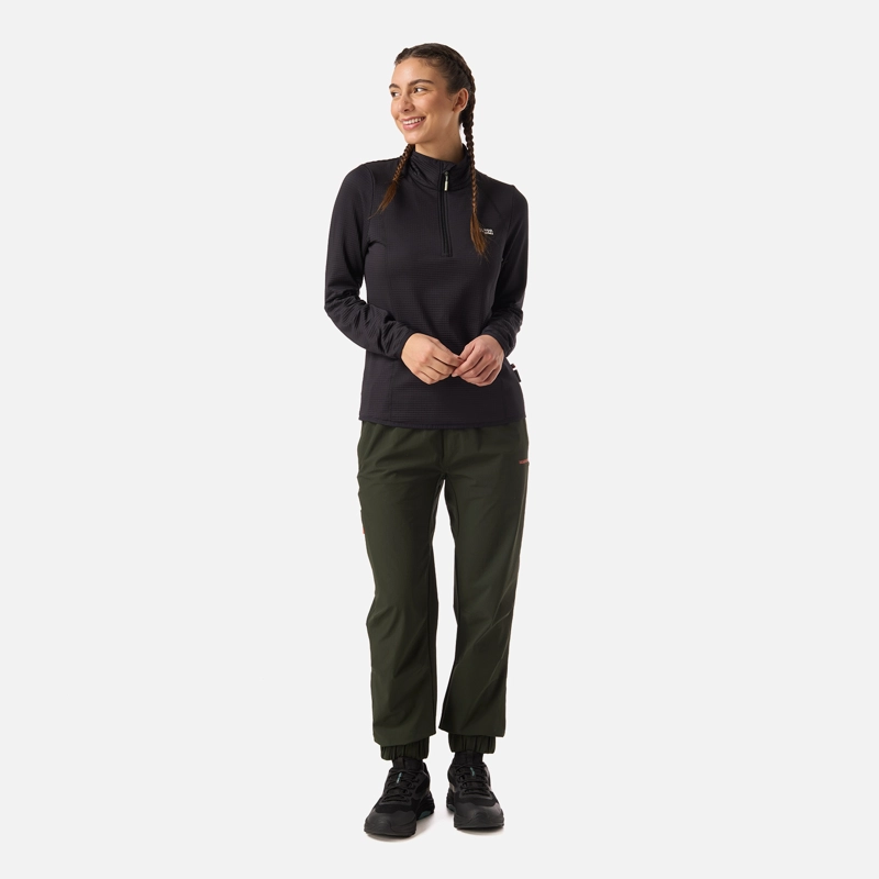 PANTALON MUJER VERSATIRO VERDE MILITAR HAKA HONU - 8