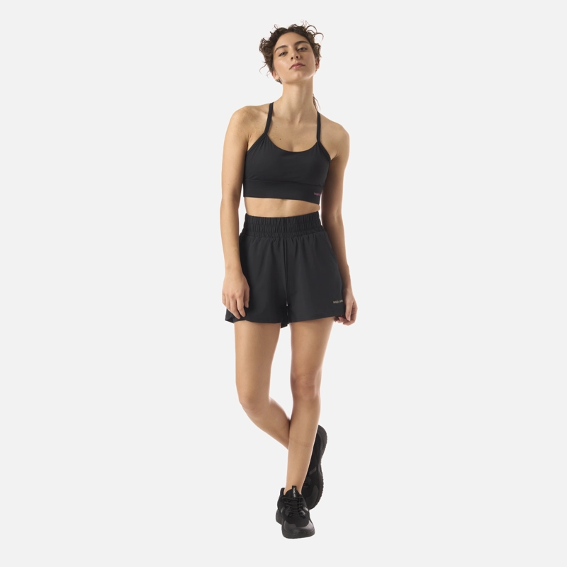 SHORT  MUJER CANCHERA NEGRO HAKA HONU - 6
