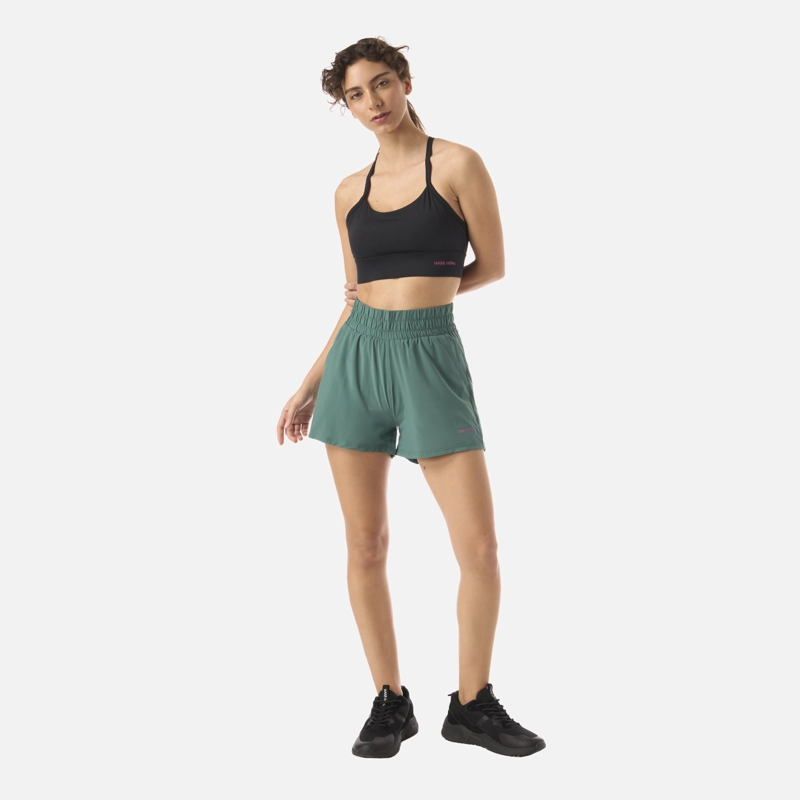 SHORT  MUJER CANCHERA VERDE HAKA HONU V26 - 6