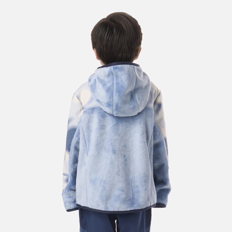 POLAR NIÑO GRILLO THERM-PRO HOODY JACKET AZUL PIEDRA LIPPI V26 - 3