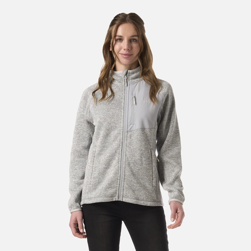 LIPPI POLAR MUJER CORONADO THERM-PRO JACKET GRIS MELANGE LIPPI V26
