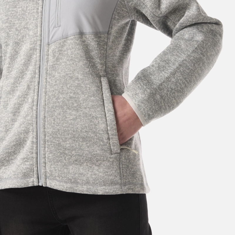 POLAR MUJER CORONADO THERM-PRO JACKET GRIS MELANGE LIPPI V26 - 5