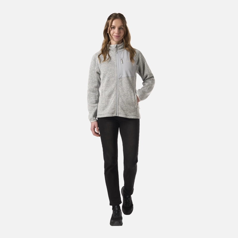 POLAR MUJER CORONADO THERM-PRO JACKET GRIS MELANGE LIPPI V26 - 6