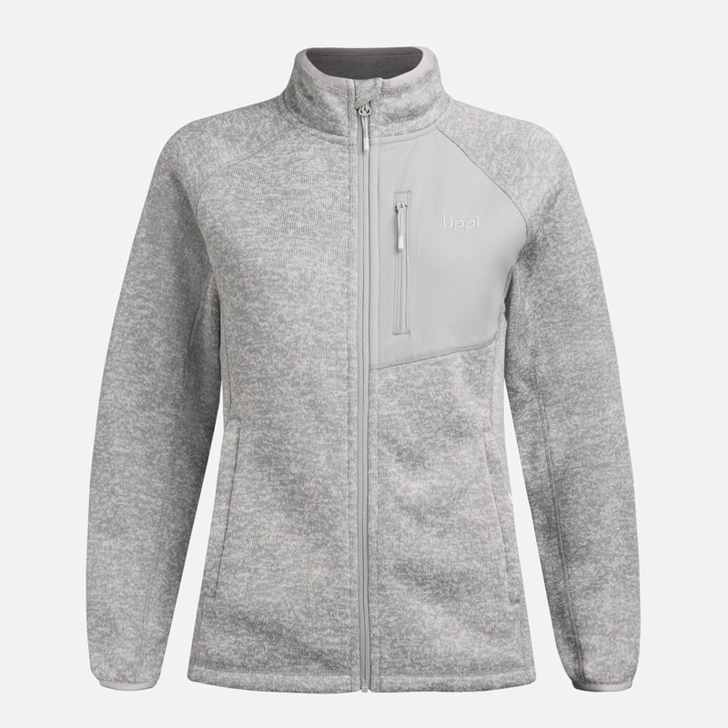 POLAR MUJER CORONADO THERM-PRO JACKET GRIS MELANGE LIPPI V26 - 7