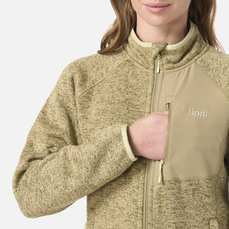 POLAR MUJER CORONADO THERM-PRO JACKET VERDE OLIVA LIPPI - 4