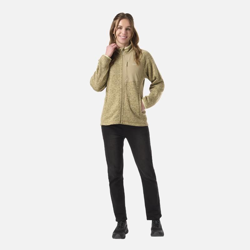 POLAR MUJER CORONADO THERM-PRO JACKET VERDE OLIVA LIPPI - 6