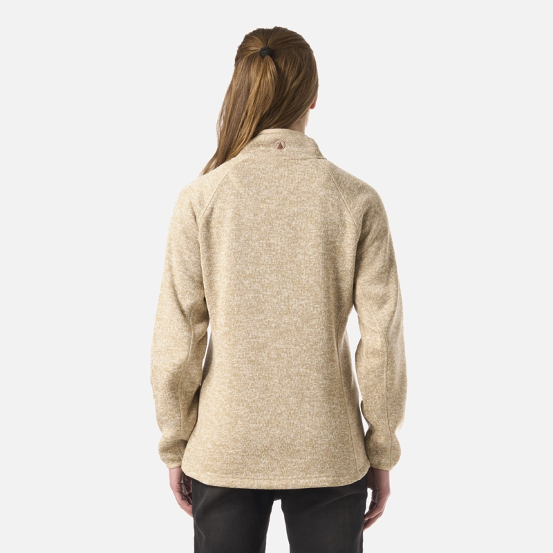 POLAR MUJER CORONADO THERM-PRO JACKET BEIGE MELANGE LIPPI V26 - 3
