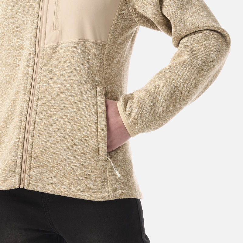 POLAR MUJER CORONADO THERM-PRO JACKET BEIGE MELANGE LIPPI V26 - 5