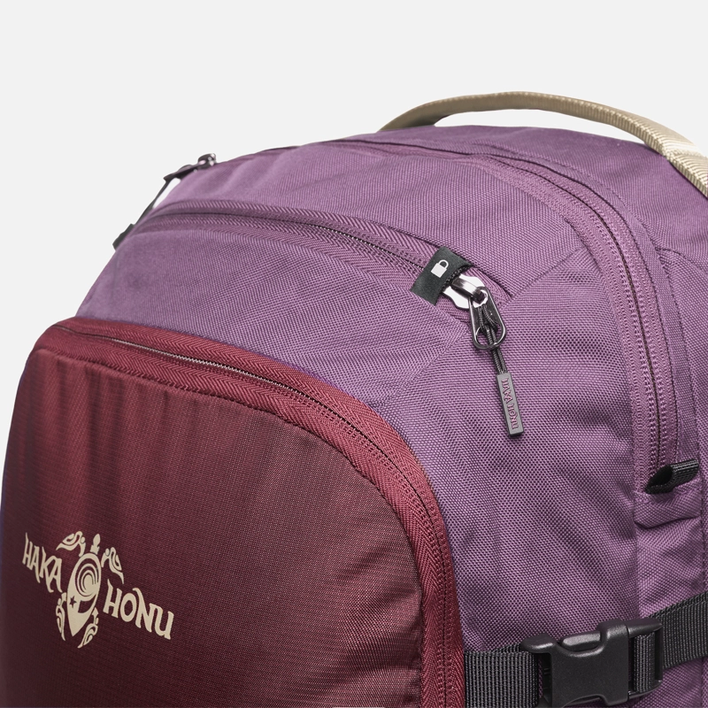 MOCHILA VIAJERA 35L MORADO HAKA HONU - 6