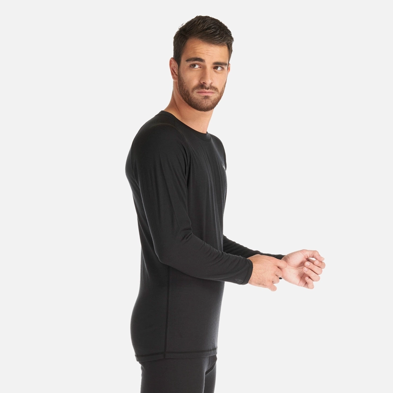 PRIMERA CAPA HOMBRE SKINTEC MERINO TOP NEGRO LIPPI V26 - 3