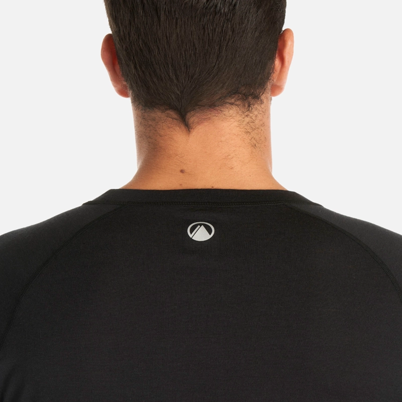 PRIMERA CAPA HOMBRE SKINTEC MERINO TOP NEGRO LIPPI V26 - 6
