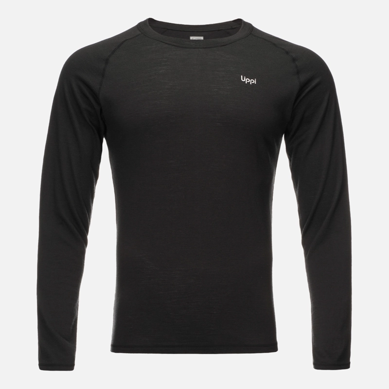 PRIMERA CAPA HOMBRE SKINTEC MERINO TOP NEGRO LIPPI V26 - 9