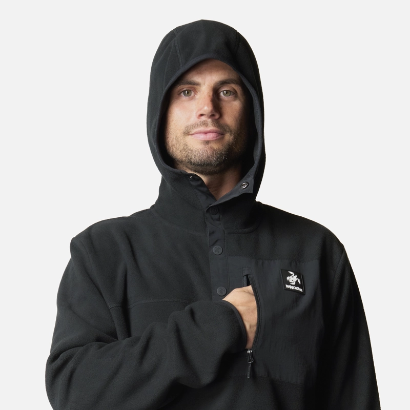 POLAR HOMBRE TOKERAU HOODY NEGRO HAKA HONU - 4