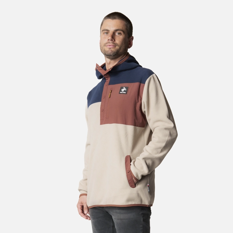 POLAR HOMBRE TOKERAU HOODY TAUPE HAKA HONU - 2