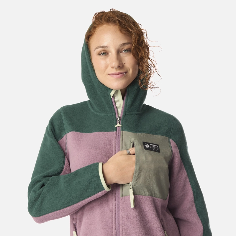 POLAR MUJER LEÑERA LILA HAKA HONU - 4