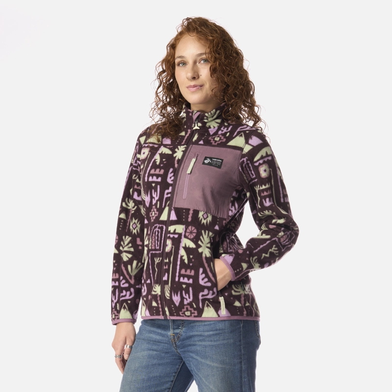 POLAR MUJER RUIL PRINT BURDEO HAKA HONU I26 - 2
