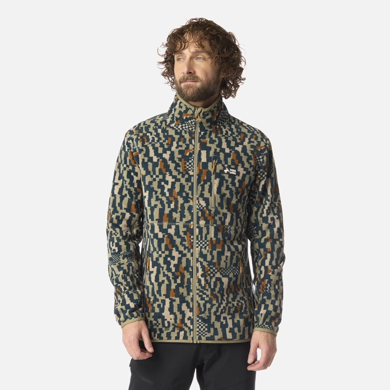 POLAR HOMBRE TOKERAU PRO PRINT PETROLEO OSCURO HAKA HONU - 1