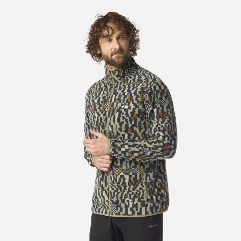 POLAR HOMBRE TOKERAU PRO PRINT PETROLEO OSCURO HAKA HONU - 2