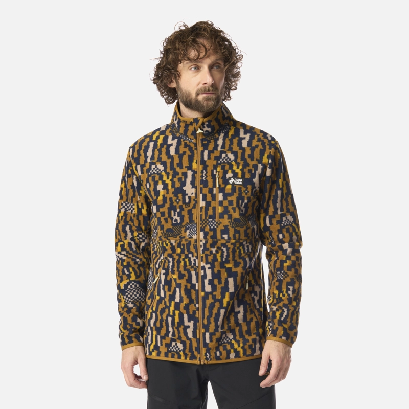 POLAR HOMBRE TOKERAU PRO PRINT MOSTAZA HAKA HONU - 1