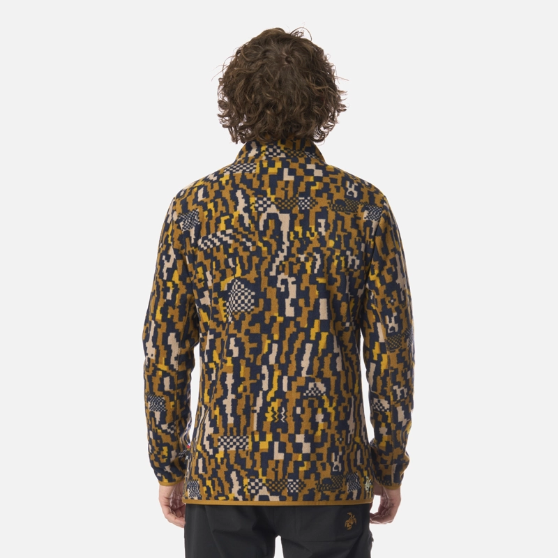POLAR HOMBRE TOKERAU PRO PRINT MOSTAZA HAKA HONU - 3