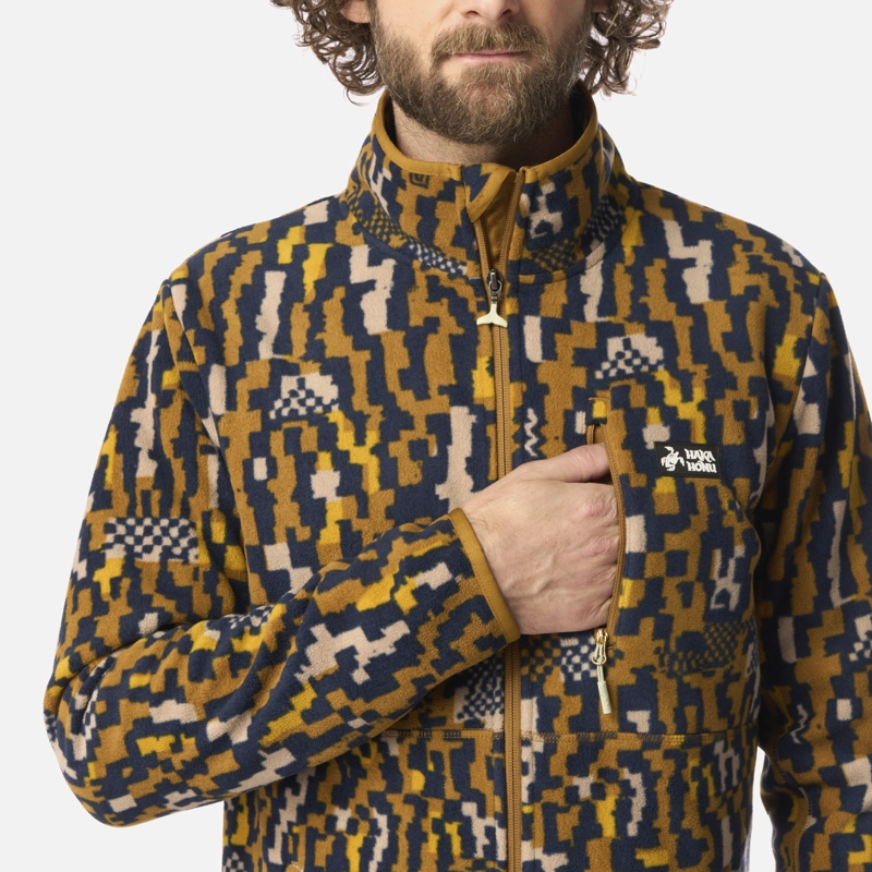 POLAR HOMBRE TOKERAU PRO PRINT MOSTAZA HAKA HONU - 4