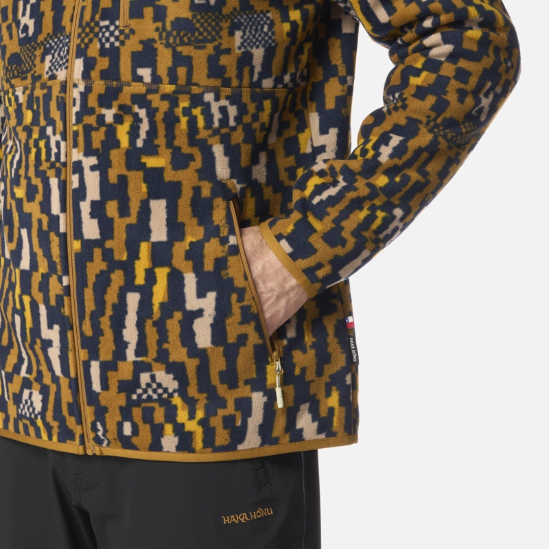 POLAR HOMBRE TOKERAU PRO PRINT MOSTAZA HAKA HONU - 5