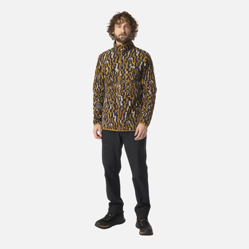POLAR HOMBRE TOKERAU PRO PRINT MOSTAZA HAKA HONU - 7