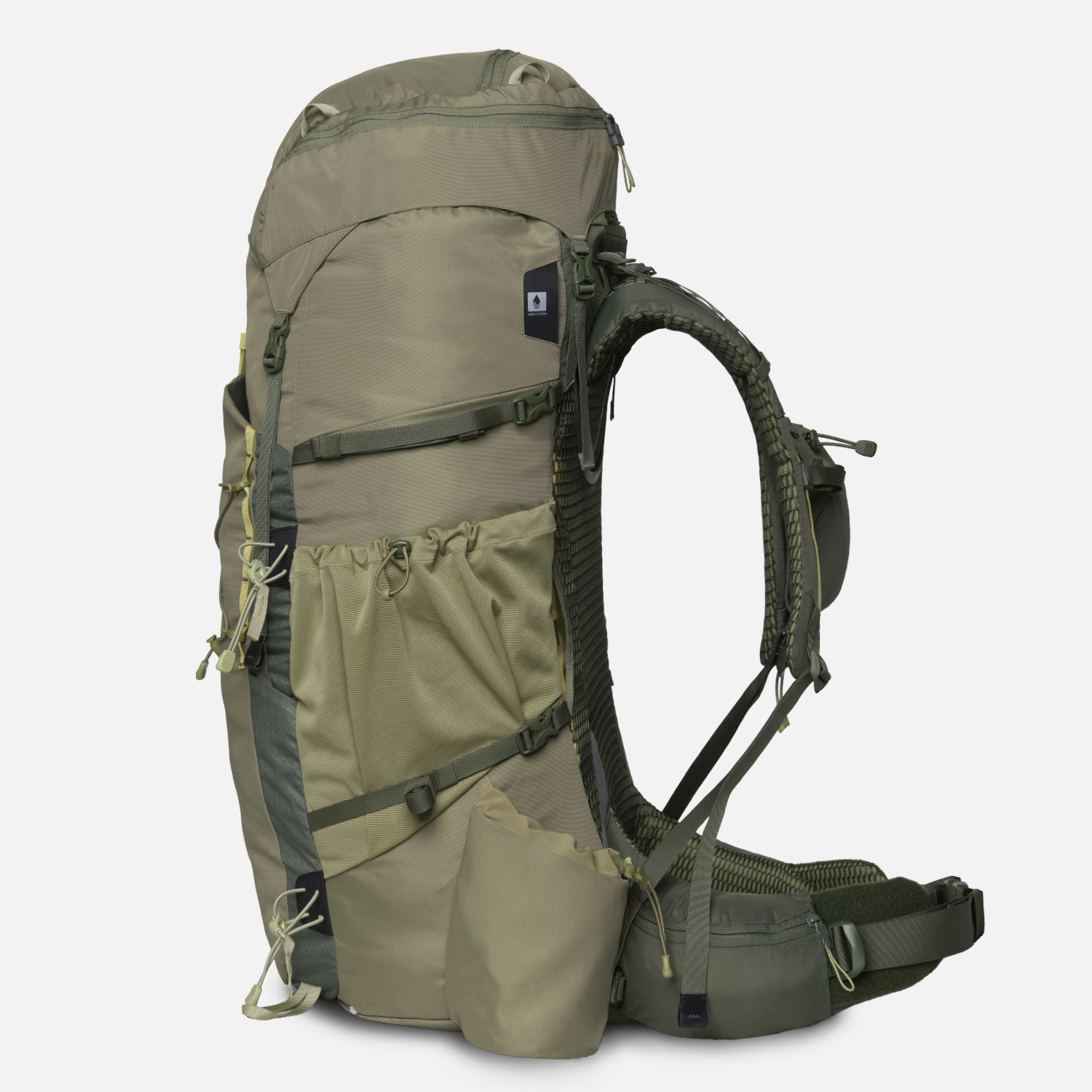 MOCHILA AEROTREK BACKPACK 60L VERDE LIPPI - 2