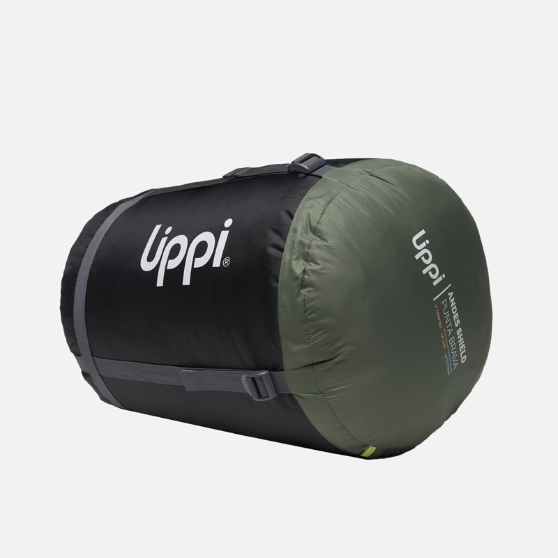 SACO DE DORMIR ANDES SHIELD PUNTA BRAVA VERDE MILITAR LIPPI - 3