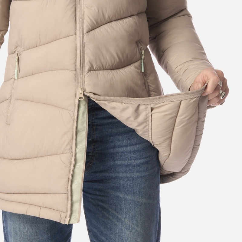 CHAQUETA MUJER PALA NEGRA TAUPE HAKA HONU I26 - 6