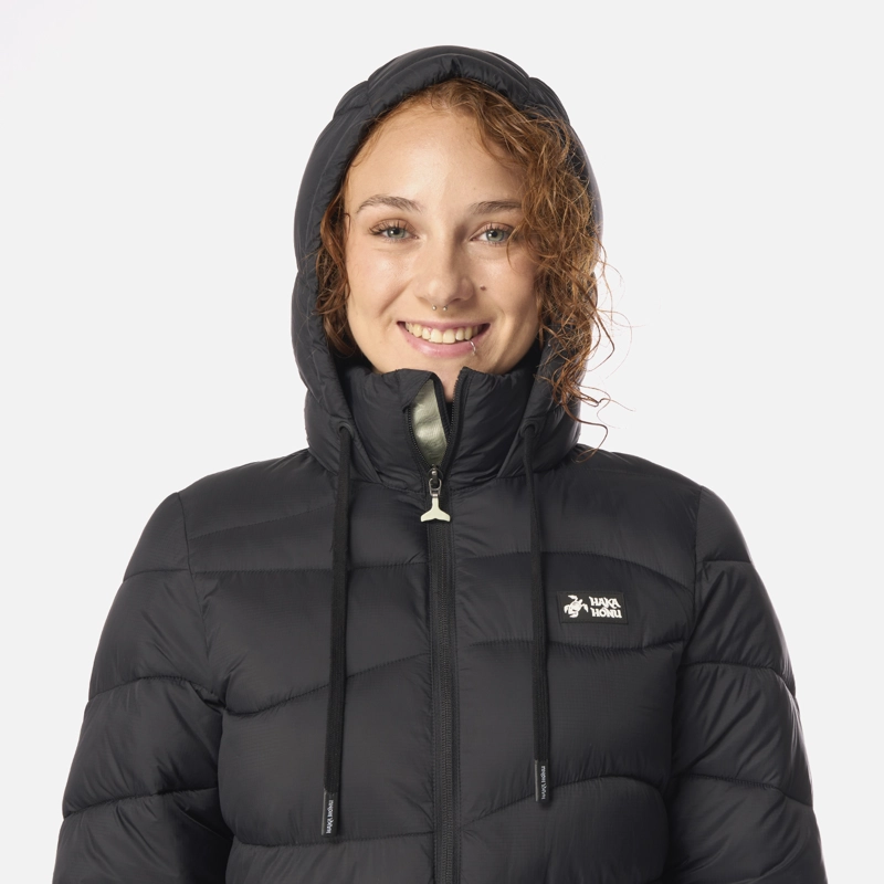 CHAQUETA MUJER PALA NEGRA NEGRO HAKA HONU I26 - 4