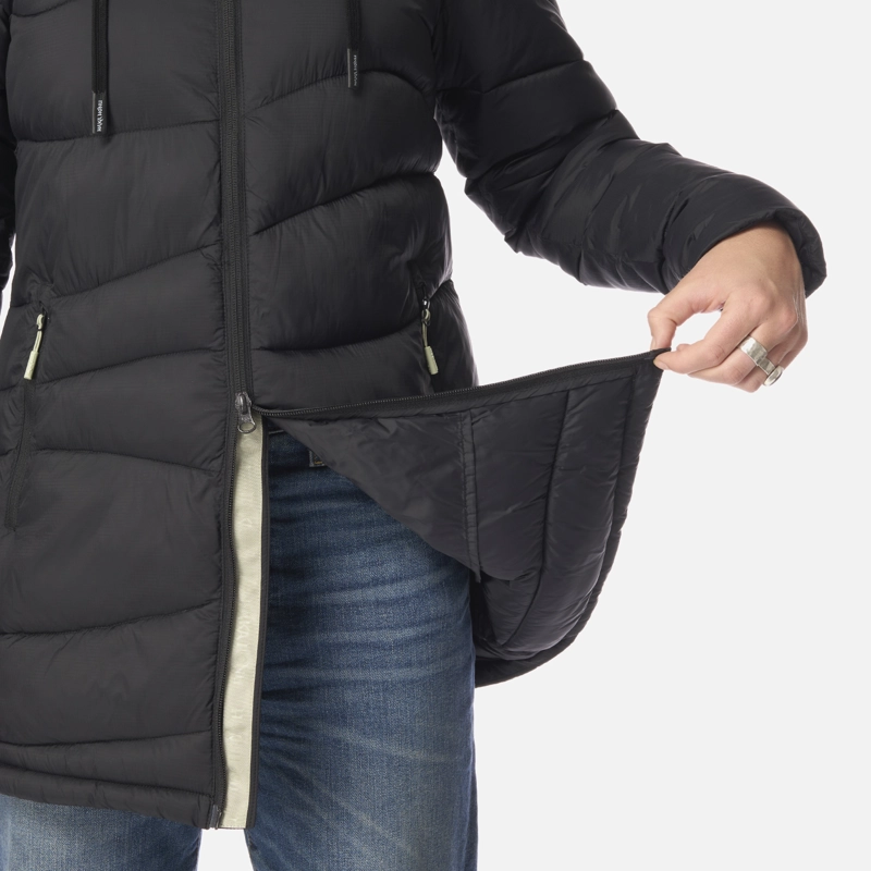 CHAQUETA MUJER PALA NEGRA NEGRO HAKA HONU I26 - 6