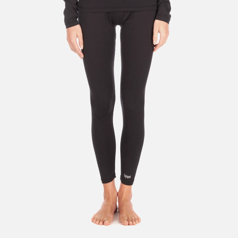 PRIMERA CAPA MUJER SKINTEC MERINO BOTTOM NEGRO LIPPI V26 - 1