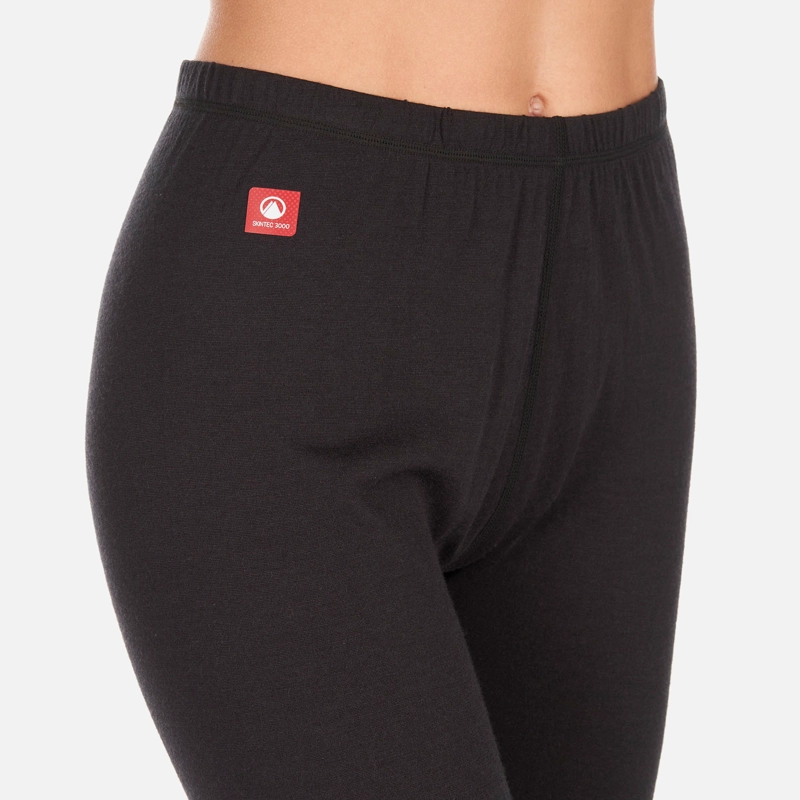 PRIMERA CAPA MUJER SKINTEC MERINO BOTTOM NEGRO LIPPI V26 - 7