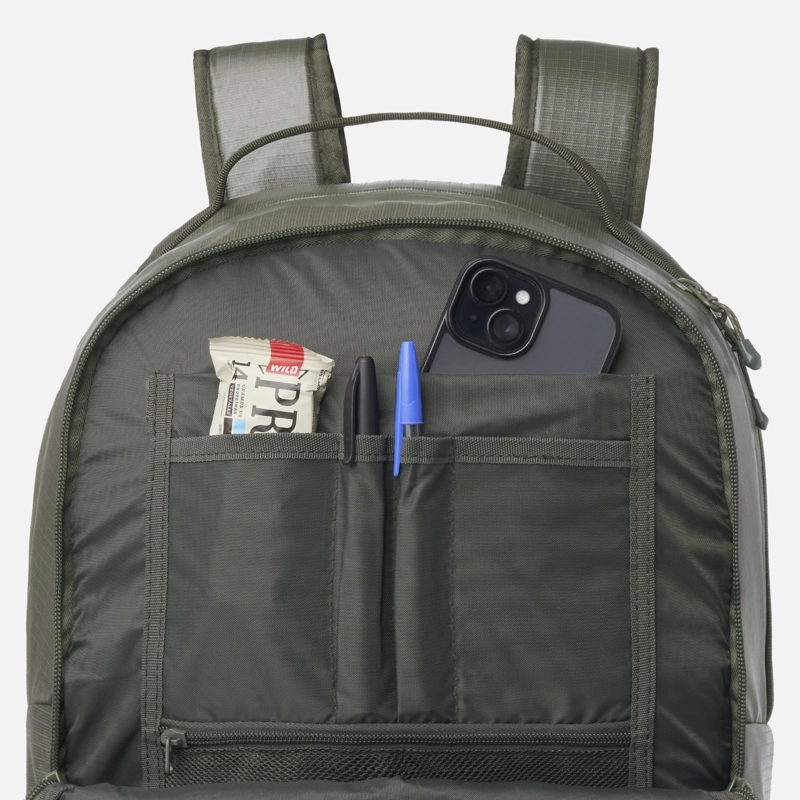 MOCHILA VENTURE DAYPACK 20L VERDE MILITAR LIPPI - 5