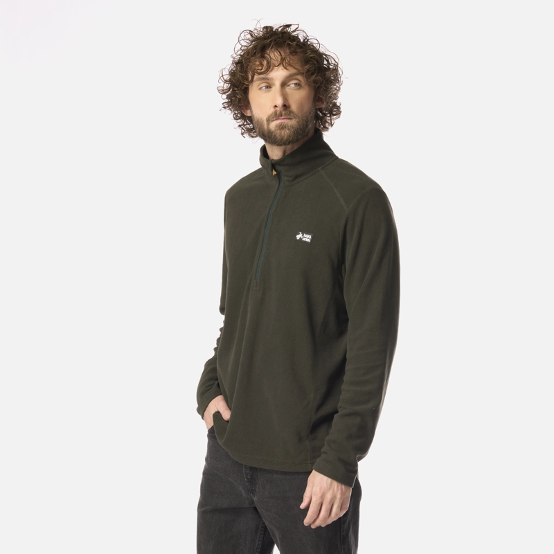 POLAR HOMBRE ASEGURAO VERDE MILITAR HAKA HONU - 2