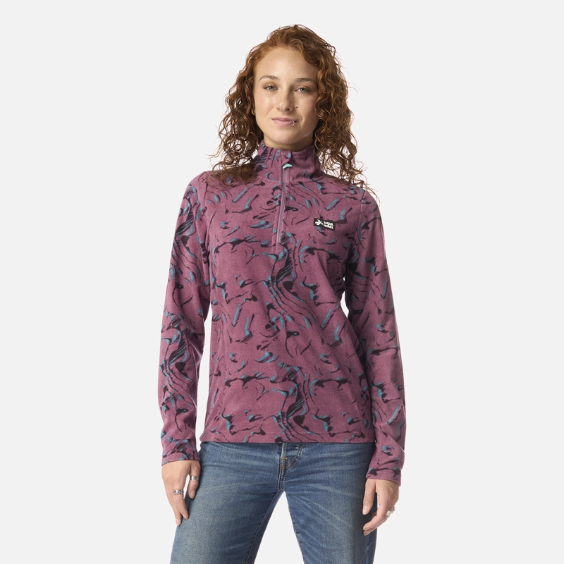 POLAR MUJER ASEGURAO PRINT LILA HAKA HONU - 1