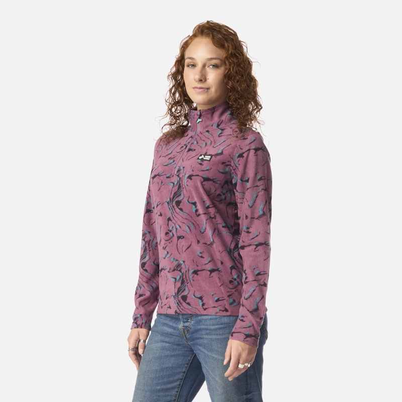 POLAR MUJER ASEGURAO PRINT LILA HAKA HONU - 2