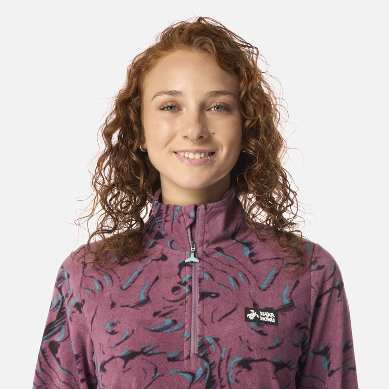 POLAR MUJER ASEGURAO PRINT LILA HAKA HONU - 4