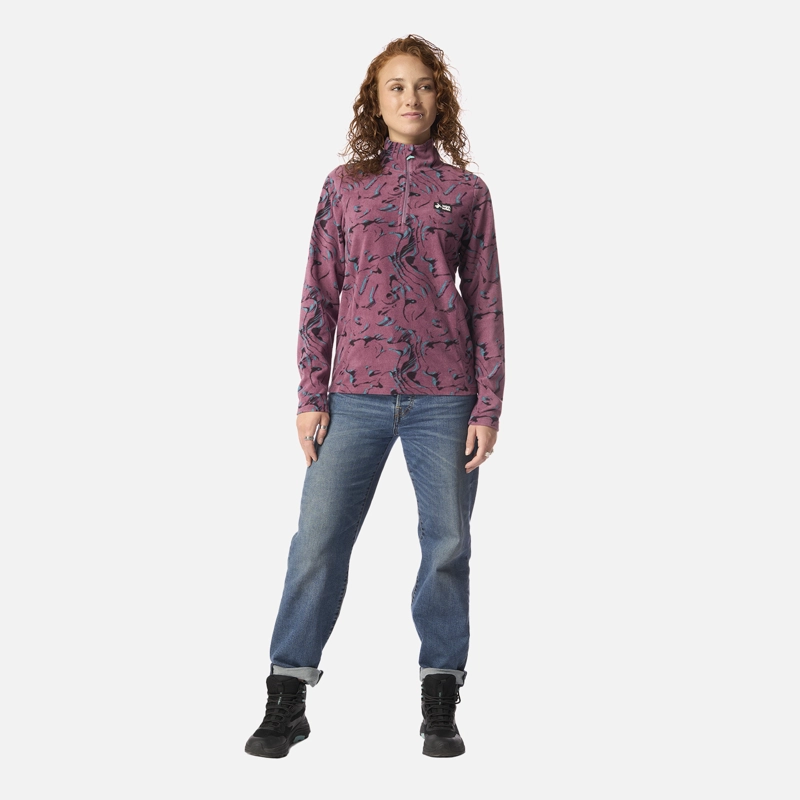 POLAR MUJER ASEGURAO PRINT LILA HAKA HONU - 5